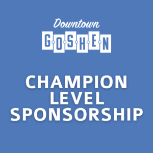 Champion Level Sponsorship
