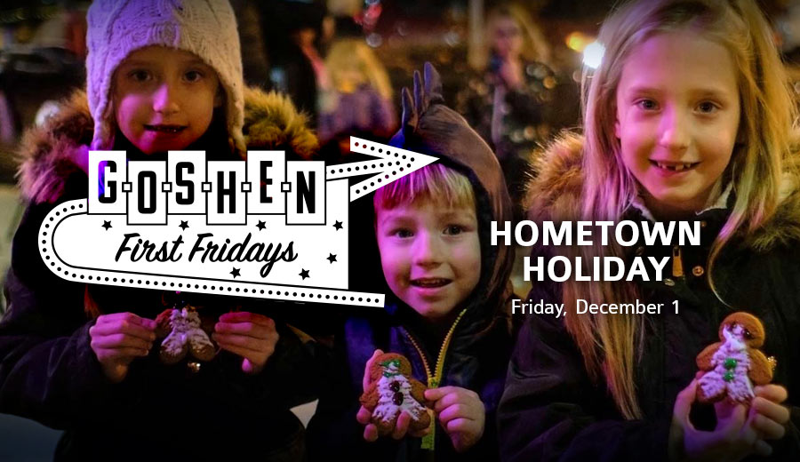 Join Us For Hometown Holiday, Friday, December 1 from 5 – 9!