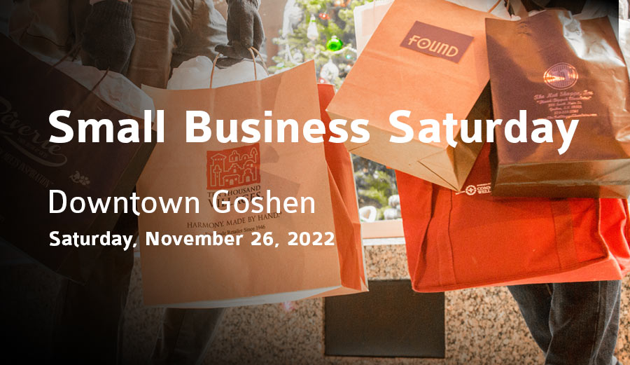 Small Business Saturday, Downtown Goshen, Indiana