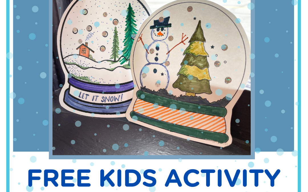 Winter Snow Globes – First Friday Craft