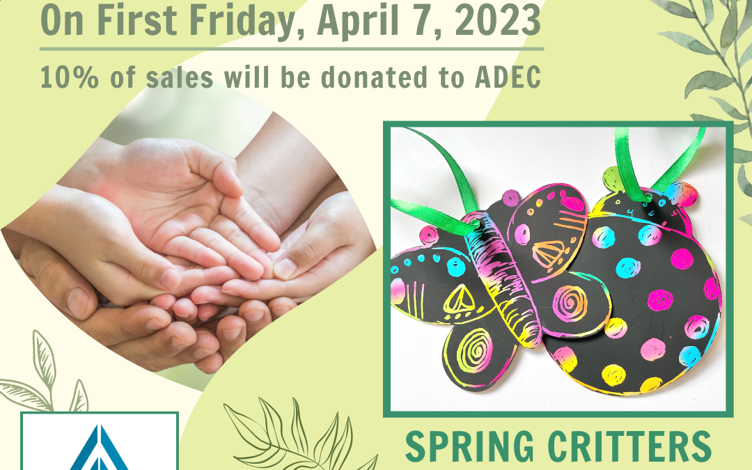 Spring into Action + Spring Critters First Friday Craft