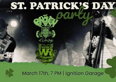 St. Patty’s Party w/ The Broken Lifters & Wilsons Reservoir