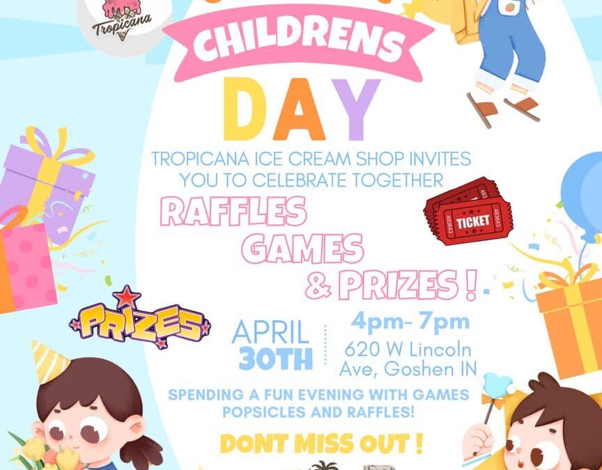Tropicana Ice Cream Shops Día Del Niño (Kids Day) Celebration