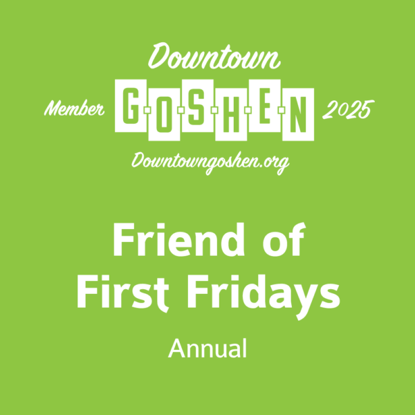 2025 Membership - Friend of First Fridays - Annual