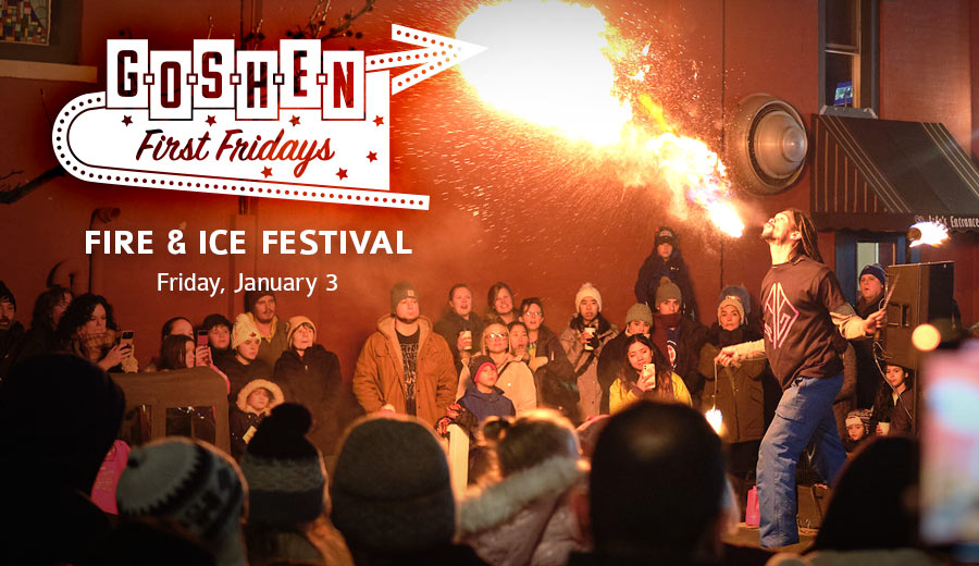 Fire & Ice Festival | January First Fridays | Goshen, Indiana