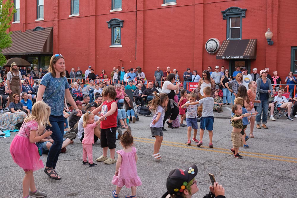 Scenes from 2024 - kids dancing