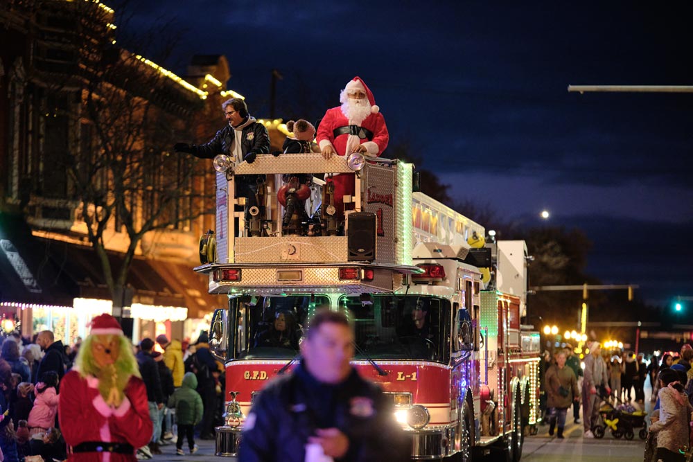 Scenes from the 2024 Light Parade