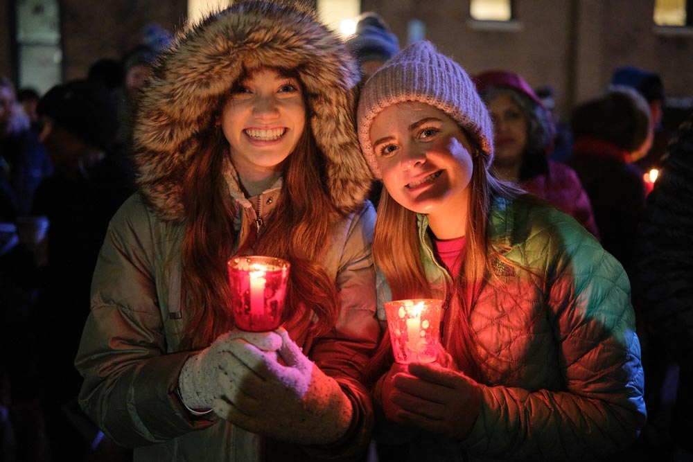 Community caroling