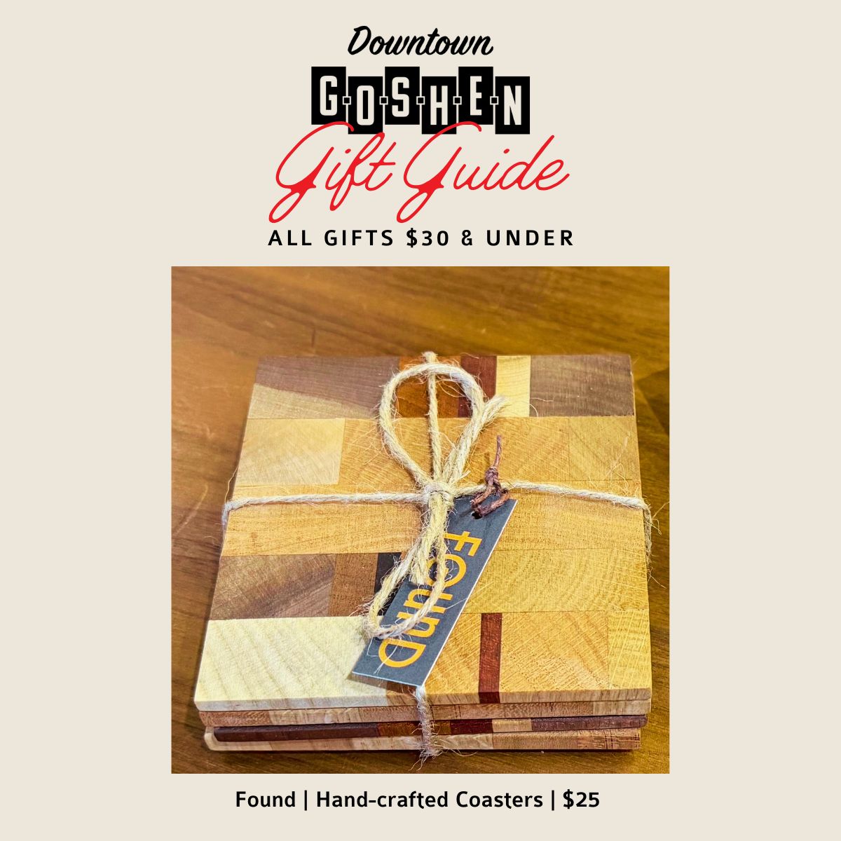 Gifts $30 and Under - Found