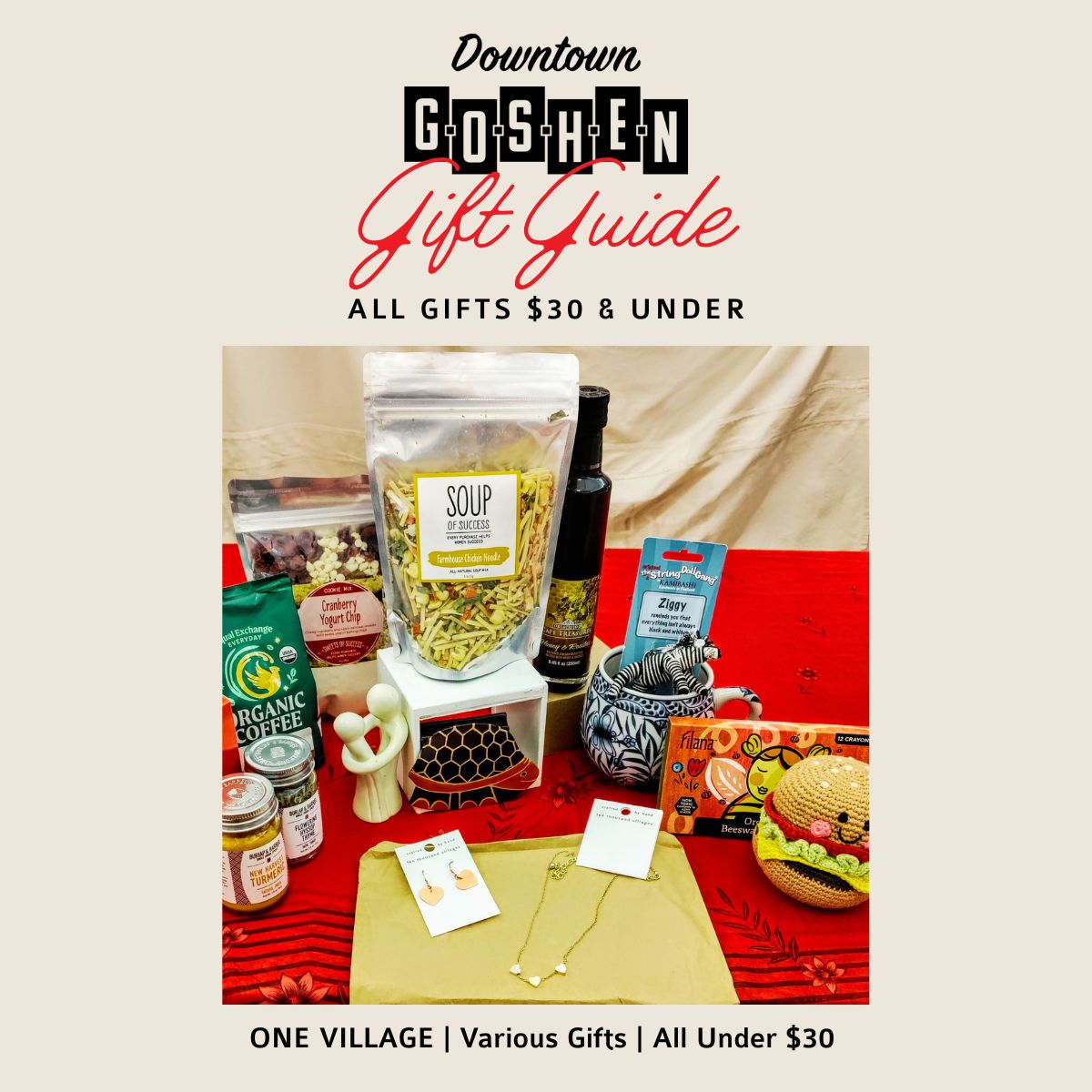Gifts $30 and Under - One Village