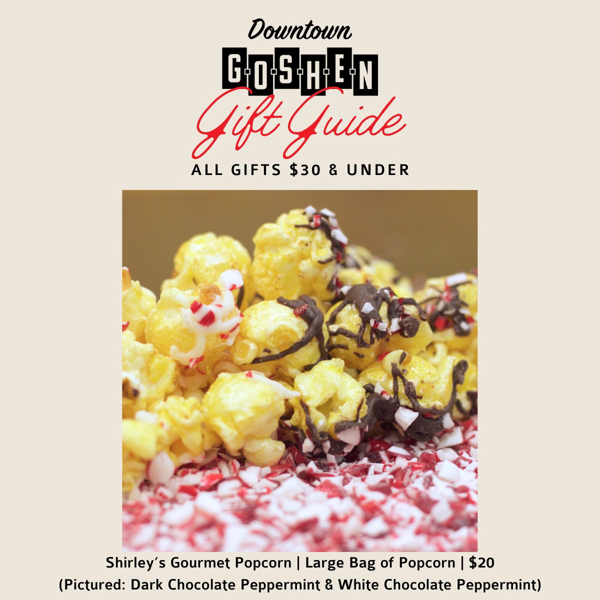 Gifts $30 and Under - Shirley's Gourmet Popcorn
