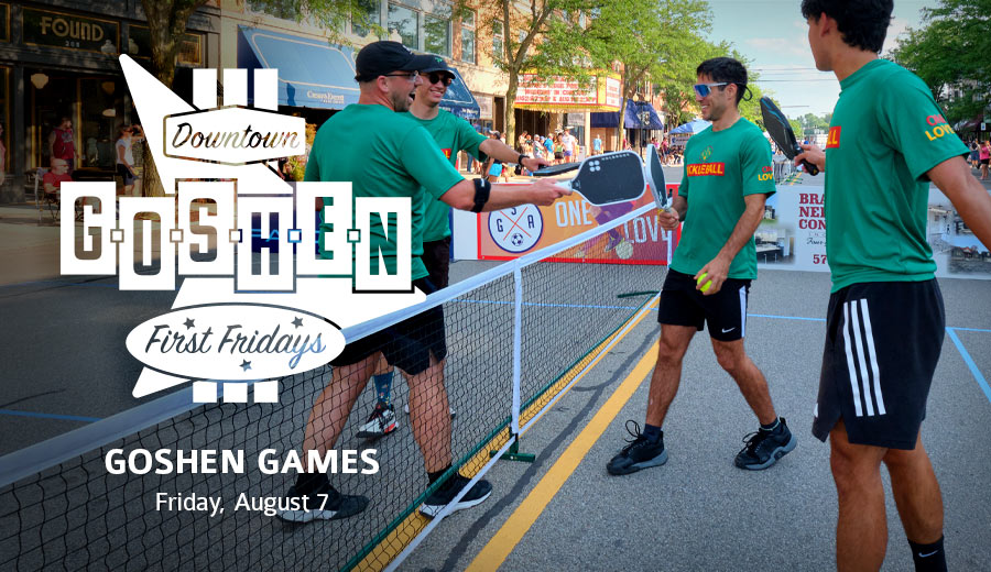 Goshen Games | August First Fridays event image