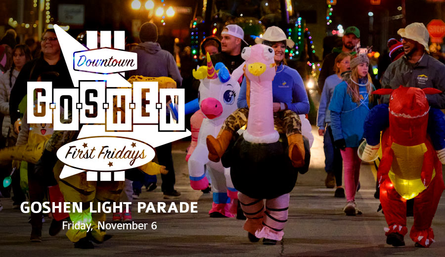 Goshen Light Parade | November First Fridays event image