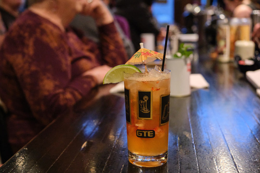 Event attendees taking a break at Common Spirits