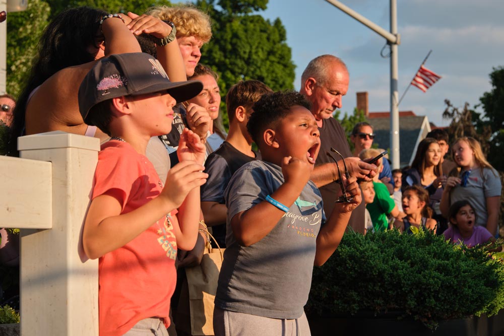 Cheering section - scenes from the 2024 event