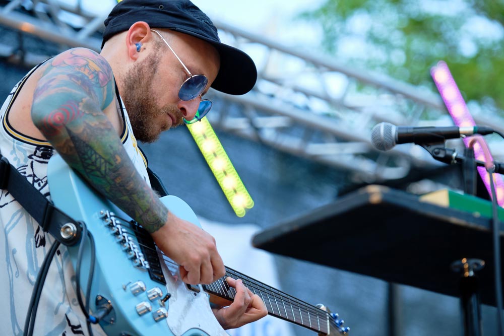 Entertainment from the Miller Poultry Stage - August First Fridays