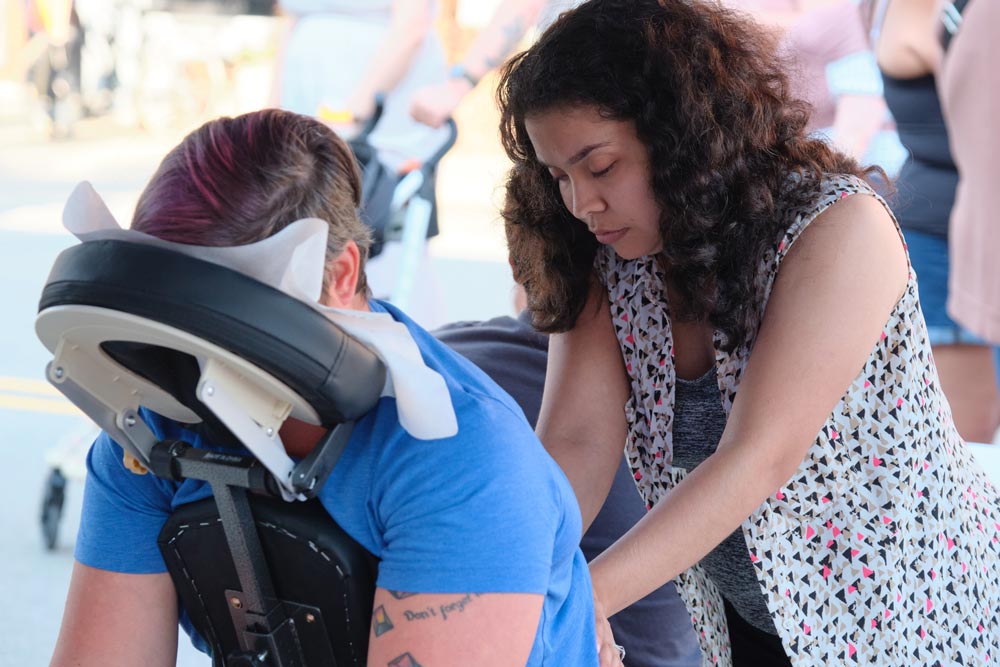 Relaxing during the event - scenes from 2024