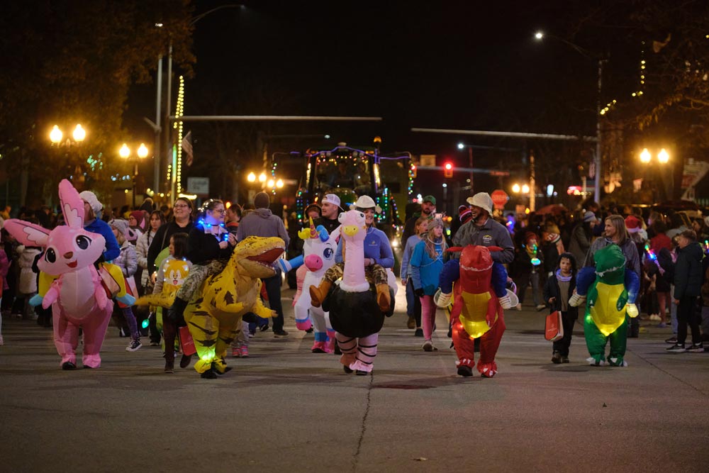 Parade scene, November 2024