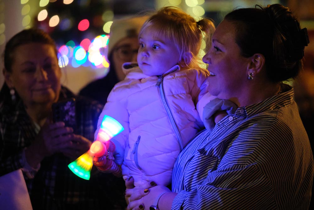 Parade scene, November 2024