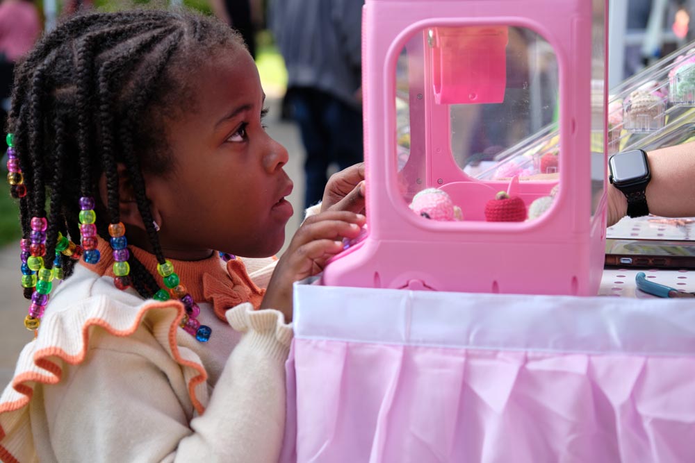 You never know what you'll find at a First Fridays event