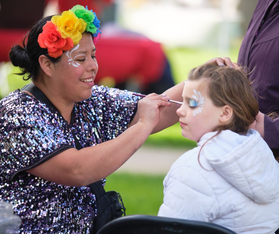 Kids activities - scenes from the 2024 event
